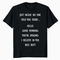Funny Sarcastic Motivational Compliment Quote Official Mens T-Shirt Retro shirts