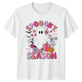 Spoooky Season Womens T-Shirt Pastel Goth Halloween Gift For Her
