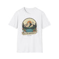 Mens Minimalist Mountain Shirt, Nature Gift for Mountaineer
