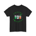 Cheers F*ckers St. Patrick's Day Tee, Unisex Cotton T-Shirt for Beer Lovers