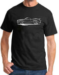 2010-14 Shelby GT500 Mustang Convertible Redline Design Tshirt NEW