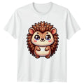 Cute Hedgehog Animals Mens Womens T-Shirt Unisex Woodland Creature Apparel
