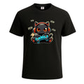 Cute Gamer Cat Pew Pew Anime Novelty Men's T Shirt Funny Party Shirt Top