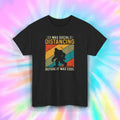 Bigfoot Social Distancing Shirt Sasquatch Retro Funny Gift S-5XL