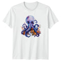 Cute Octopus Pumpkin T-Shirt Underwater Halloween Gift For Him And Her