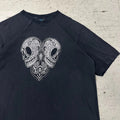 Y2K Skull Heart Grunge T-Shirt