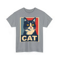 Iconic Tuxedo Cat "Hope" Poster T-Shirt - Bold Unique Statement Piece!