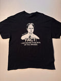 Vtg The Office Dwight Schrute Fact Comedy Movie TV  Promo Humor Y2K T-shirt XL