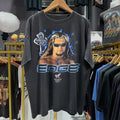 Y2K Edge 'You Think You Know Me' Washed T-Shirt Black L