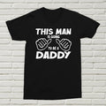 This Man Is Going To Be A Daddy T-Shirt Funny Birthday New Dad Gift Christmas