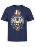 FANTUCCI Sir Bulldog T-Shirt | British Gentleman Dog Tee | Unisex