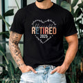 Funny Retirement T-Shirt for Women Proud Retired Life Quote Graphic Tee