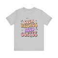 Coffee Lovers Halloween Tshirt, Women's Tee, Soft and Festive Shirt for Fall