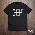 Manual Car Gear Shifter Novelty Drift, JDM, Euro, Dub Men's Black T-Shirt Gift