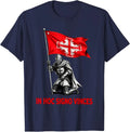 In Hoc Signo Vinces Latin Quote Medieval Knight Art T-Shirt