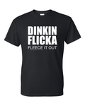 Dinkin Flicka Fleece It Out Office quote Funny Unisex T-shirt