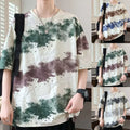 Breezy and Stylish Mens Loose Fit T Shirts with Fun Summer Tie Dye Patterns