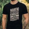 Mens Funny Saying Motif Cotton T-Shirt Size XS to 5XL
