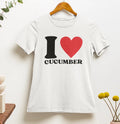 I Love Cucumber T shirt | y2k | 2000s | 90s | vegetarian | plants