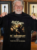Stylish GraphicPlus size T-Shirt for Music Lovers - Featuring 55th Anniversary D