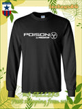 New Poison by Predator Cue Logo Men's Long Sleeve T-Shirt American T-Shirt