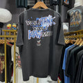 Y2K Edge 'You Think You Know Me' Faded T-Shirt Black XL
