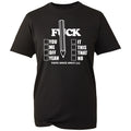 Funny Sarcastic Black T Shirt Mens Novelty Graphic Tee Joke Gift Rude Slogan Tee