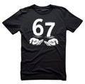 Six Seven 67 Kids Teen Boys Men 6-7 Meme Hands Funny T-Shirt, Unisex