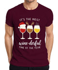 It's the Most wine-derful Time of the Year Wine Lovers Gift Men's T-Shirt