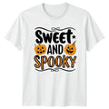 Sweet And Spooky T-Shirt Cute Halloween Gift For Him And Her