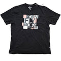 Born Fly Men's Big & Tall T-Shirt Black Salmon Gray Design Graphic 4XL & 5XL