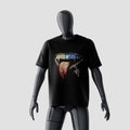 Gothic Vampire Bite T-Shirt – Dark Aesthetic Fangs & Pierced Tongue Print