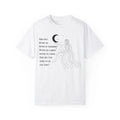 Unisex T-shirt, Poem Inspired Tee, Gender Neutral Apparel, Retro Style