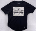 Makobi Shirt Men's Size XL Designer Zipper Street Wear Black  Royalty & Riches