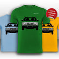 Volvo 240 1993 Front View Super Cool hand printed T-Shirt