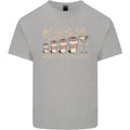 Funny Weekly Coffee to Alcohol Evolution Wine Mens Light Cotton T-Shirt