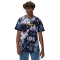 Embroidered Oversized Tie-Dye Shirt