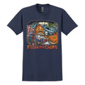 Fish and Chips Poker Players Funny Tee