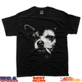 Dog Smoking Cigarette Funny Chihuahua Meme T-Shirt