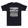 Sorry Tee Awesome Married Shirt A T-Shirt To Gift Ladies Wife Freakin' Funny I'm