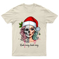 Kinda Merry Kinda Scary T-Shirt Unisex Gift Retro Funny Womens Vintage Mens
