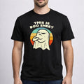 Gildan Heavy Cotton This is Boo Sheet Ghost Halloween T Shirt Mens Medium