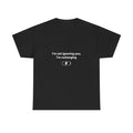 I’m Not Ignoring You I’m Recharging Tee | Introvert Charging Shirt