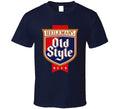 Heilemans Old Style Beer Cool Brewery Brew Logo T Shirt