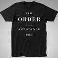 New Order Substance T Shirt TEE 1987 80s synth rock new wave Blue Monday Bizarre