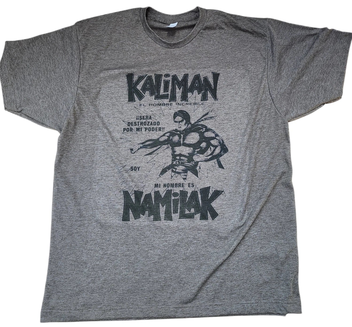 KALIMAN - EL HOMBRE INCREIBLE -  color Vintage brown  Graphic T-Shirt gift