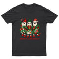 Merry And Bright Cute T-Shirt Unisex Gift Retro Seasonal Funny Xmas Santa