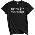 60 Years Old Algebra Equation Funny 60th Birthday Math Shirt 60th Birthday Gift