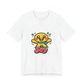Joy Blob Cartoon Tee | kawaii minimal, thick outline