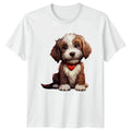 Cute Puppy Dog Heart Collar Animals Dogs Mens T-Shirt Womens Graphic Tee